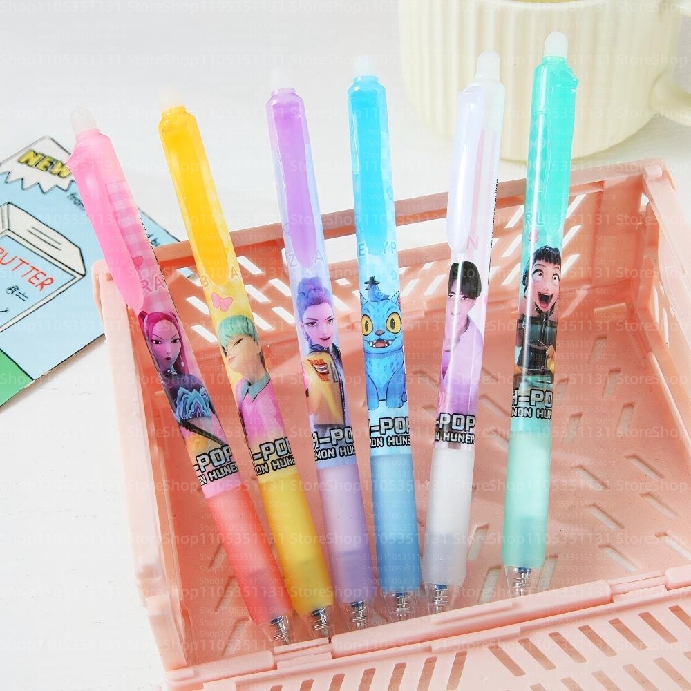 Anime Girl Group Erasable Pens - Gel Ink Pen Set review and price