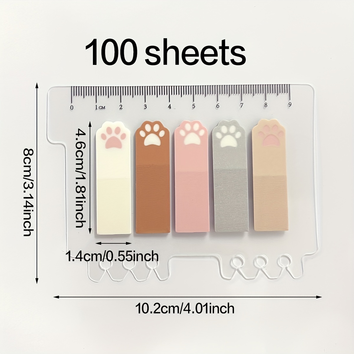 Cute Cat Paw PET Index Tabs, T - Index Tab Divider review and price