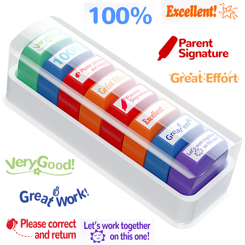 8 Teacher stamps Classroom Tea - Self Inking Stamp review and price