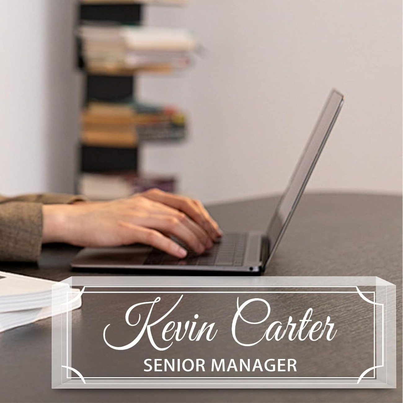 Personalized Acrylic Desk Name - Desk Name Plate review and price