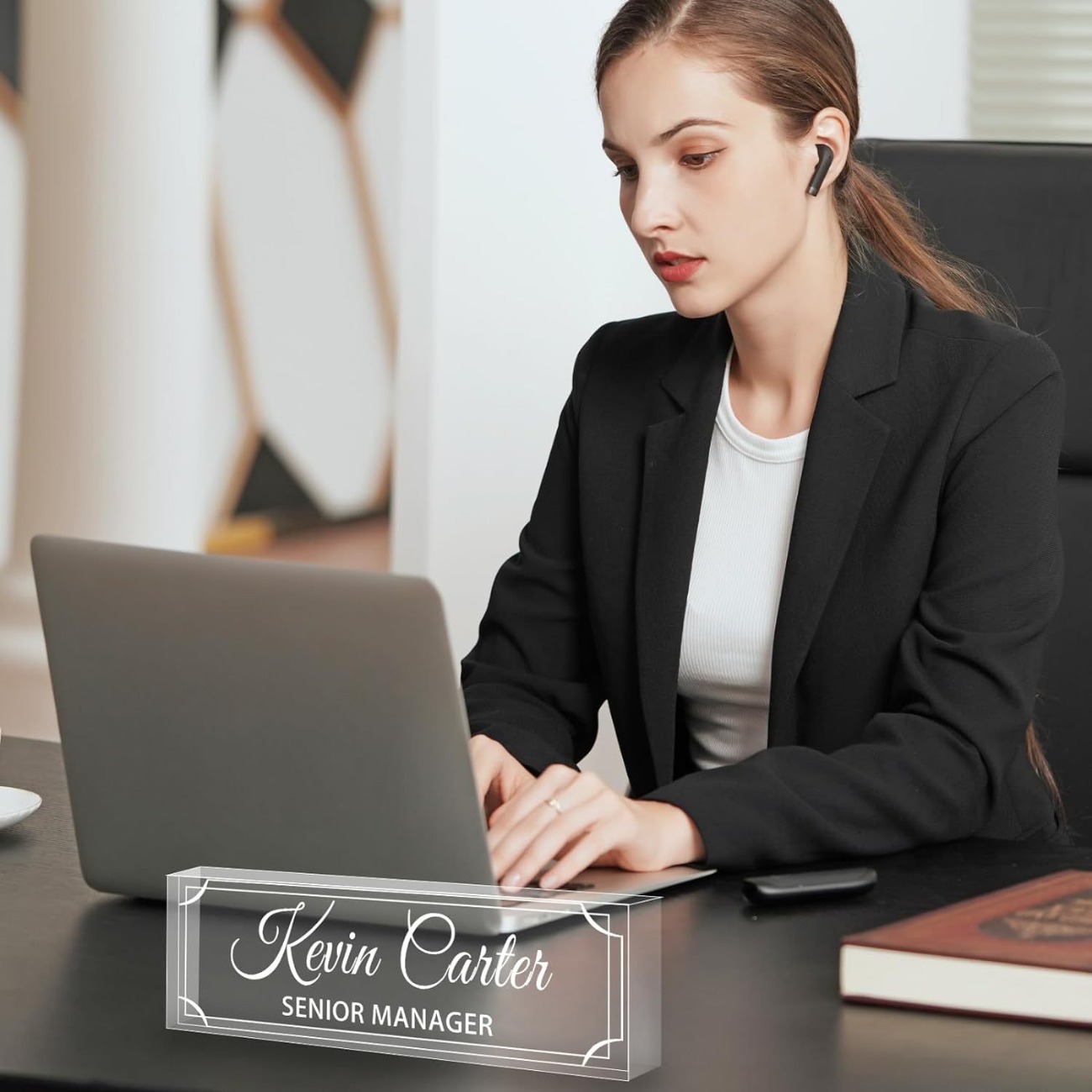 Personalized Acrylic Desk Name - Desk Name Plate review and price