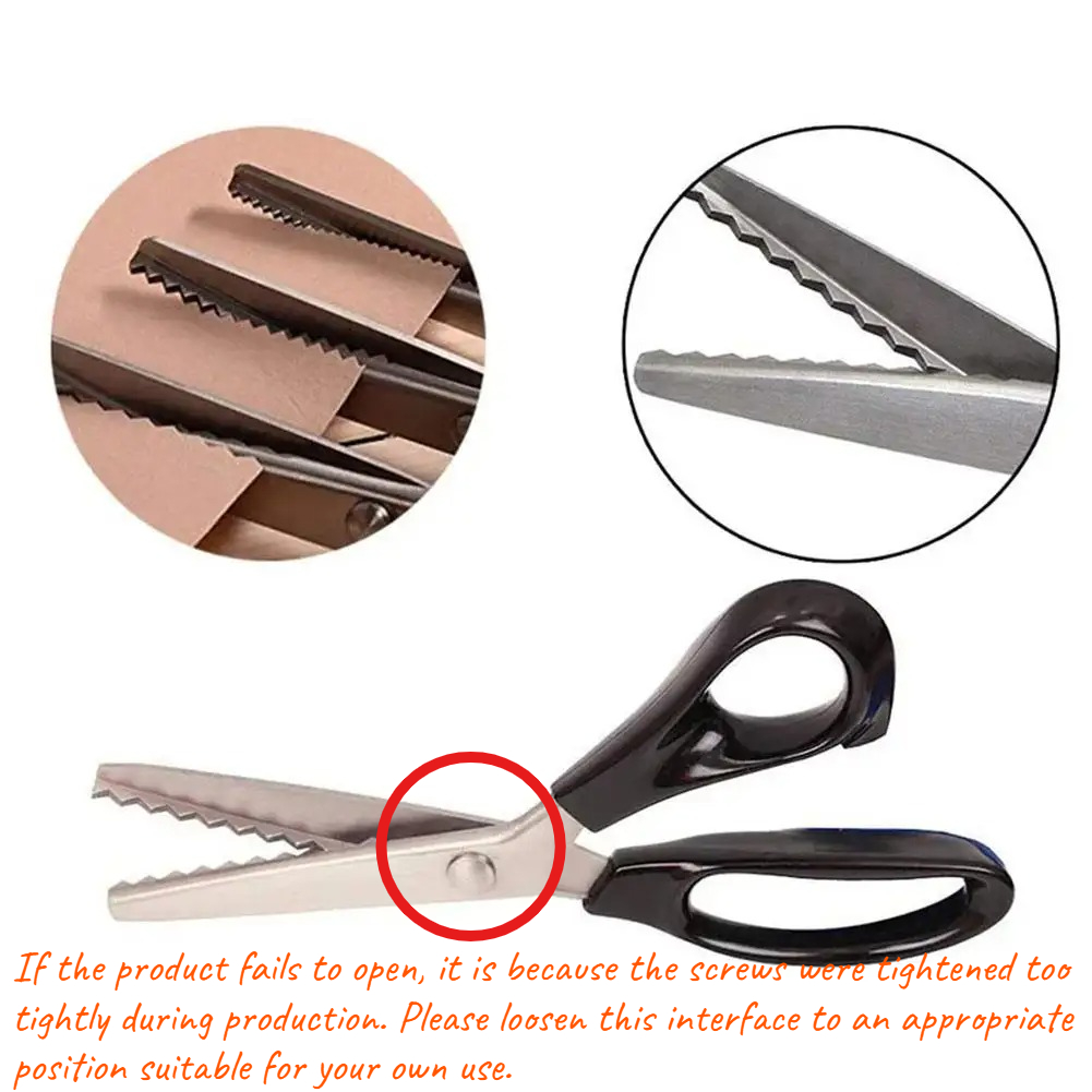 Stainless Steel Pinking Scisso - Scissors Stainless Craft review and price