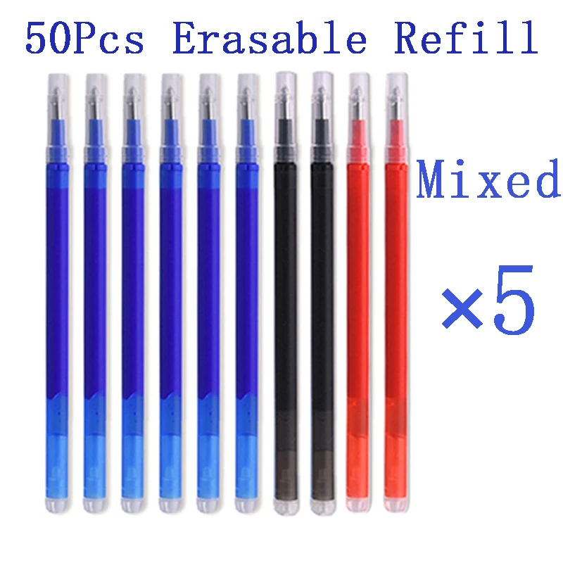 50 Pcs/Set 0.7mm Magic Erasabl - Gel Ink Pen Set review and price