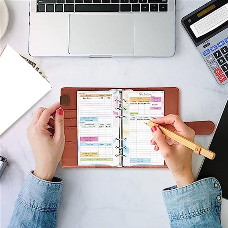N36R-2 Set A6 Budget Planner R - Planner Weekly Budget review and price