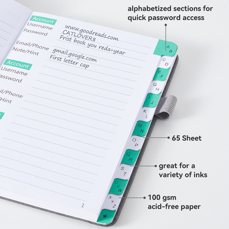 1pc Compact Password Keeper Bo - Index Tab Divider review and price