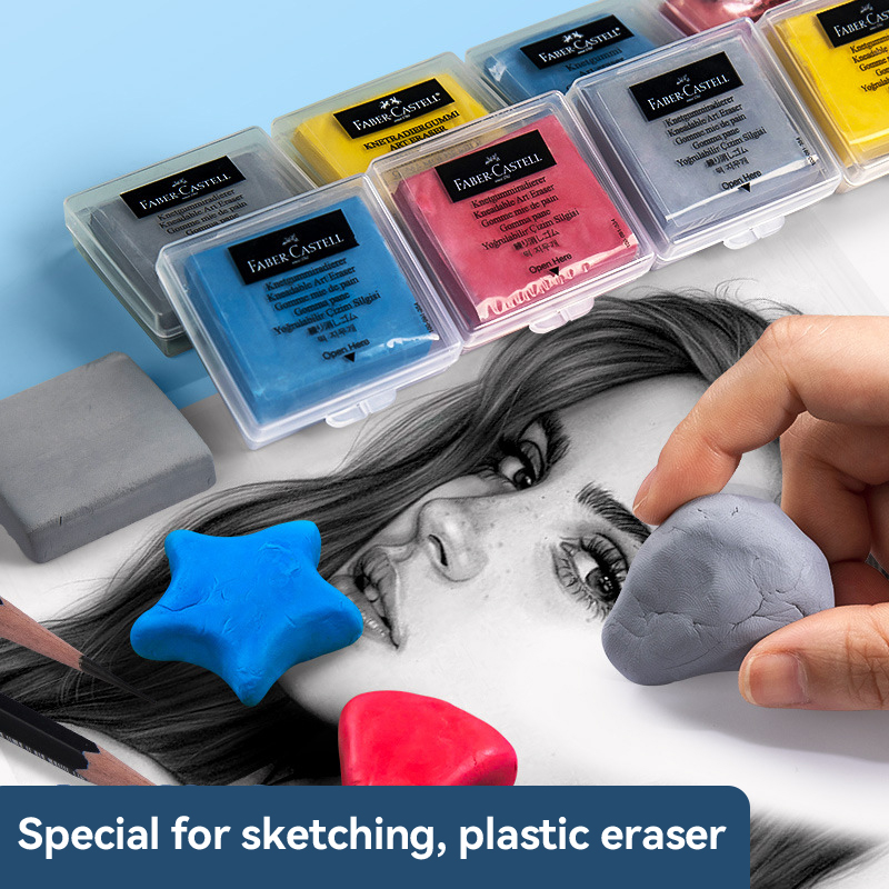 Faber-Castell Plasticity Rubbe - Rubber Eraser Kneaded review and price